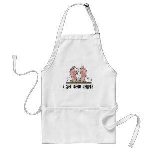 I See Dead People Adult Apron