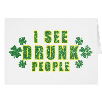 I See Drunk People Cards