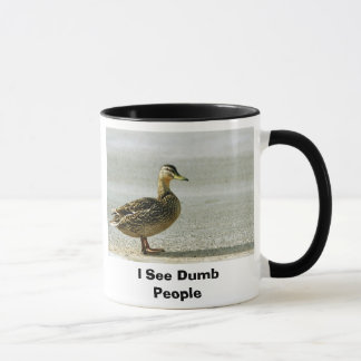 I See Dumb People Mug