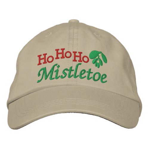 I See Mistletoe _ SRF Embroidered Baseball Hat