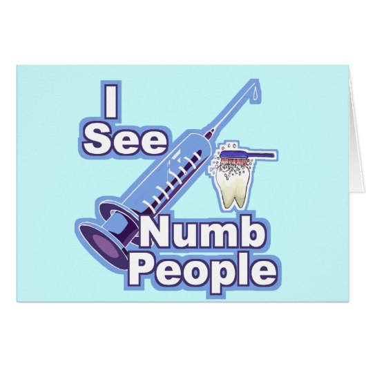 I See Numb People (Front Horizontal)