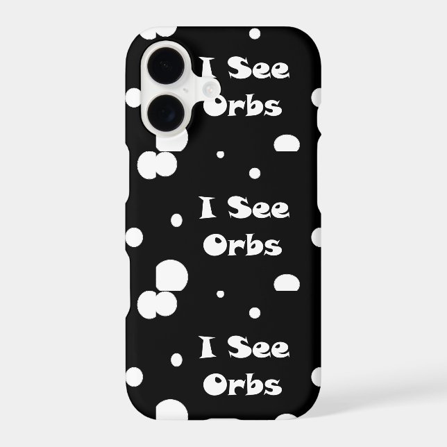 I See Orbs Case-Mate iPhone Case (Back)