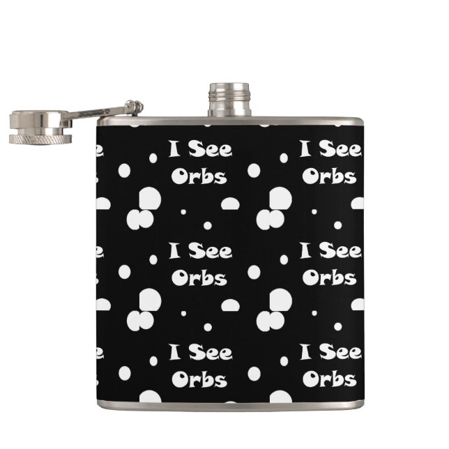 I See Orbs-flask Flask (Opened)