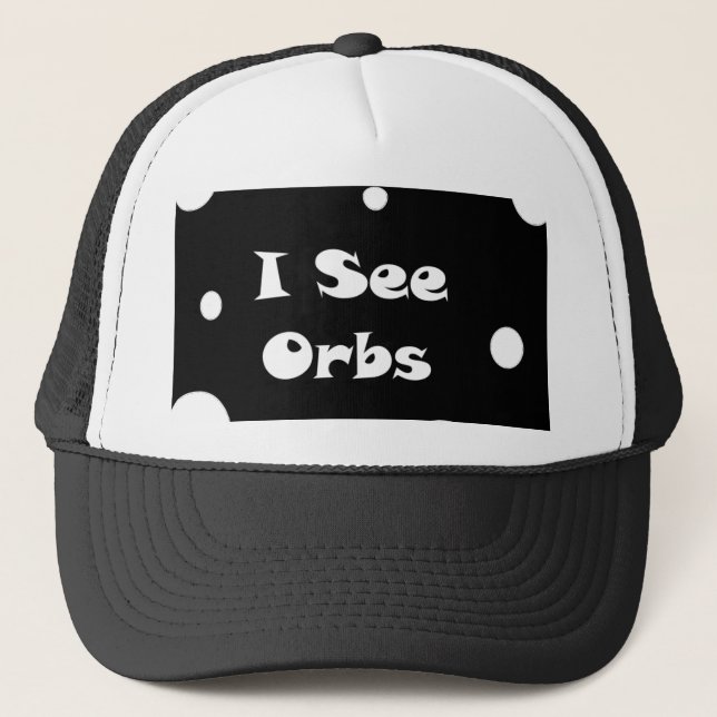 I See Orbs-hat Trucker Hat (Front)