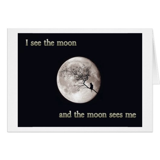 I See The Moon Cards (Front Horizontal)