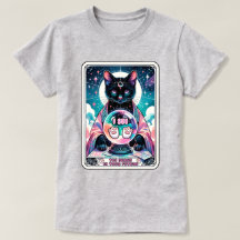 I See Toe Beans Cat Tarot Card T-Shirt
