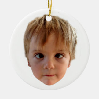 I see two trees ceramic ornament