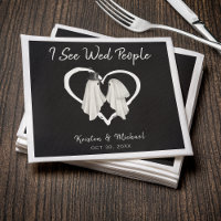 I See Wed People Ghost Halloween Wedding