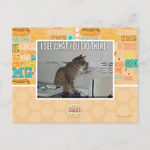 I see what you did there postcard