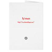 I See You  Card (Back)