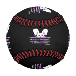 I See You, Easter Bunny Baseball