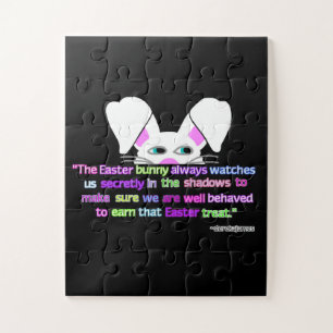 I See You, Easter Bunny Puzzle 11" x 14" 30 Pieces