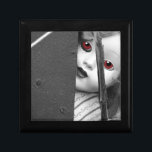 I See You Gift Box<br><div class="desc">Vintage doll watches from behind the fence. She sees you.</div>