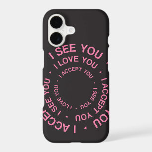 I SEE YOU I LOVE YOU I ACCEPT YOU LGBTQ Gay Pride iPhone 17 Case