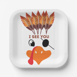 I See you Paper Plates