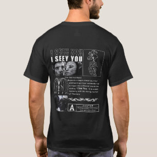 I See You" Soul Connection Art - Minimalist Black  T-Shirt