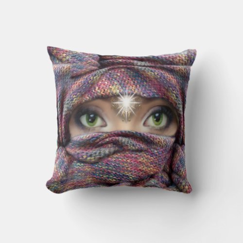I see You Throw Pillow