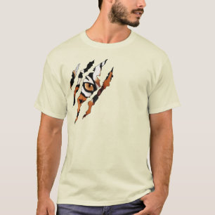 I See You. Tiger Eye And Claw T-Shirt