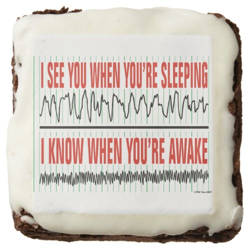 I See You When Youre Sleeping Brownies