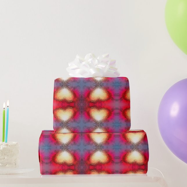 "I See Your Heart" (30" x 6' Matte) Wrapping Paper (Party Gifts)