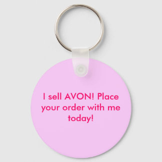 I sell AVON! Place your order with me today! Keychain