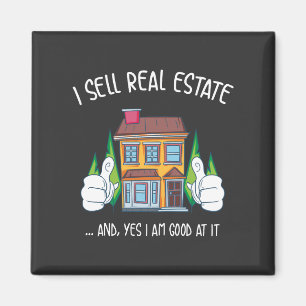 I Sell Real Estate Magnet