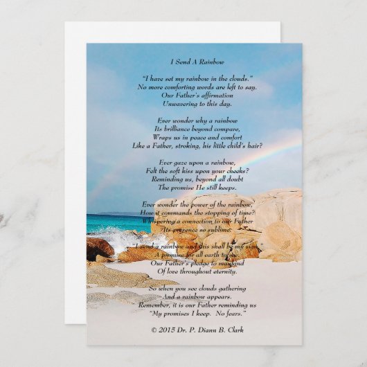 "I Send A Rainbow" Matte (Front/Back)