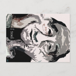 I send you a smile postcard