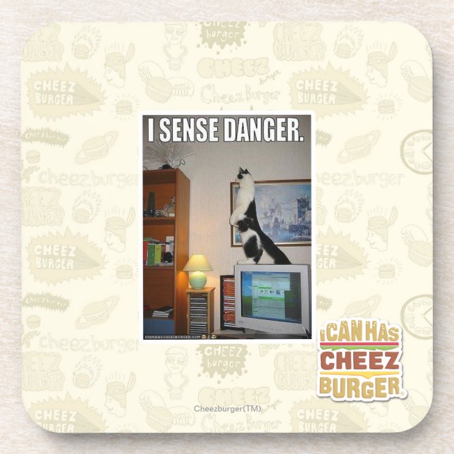 I sense danger coaster (Front)