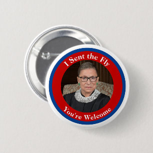 I sent the Fly - RBG Button