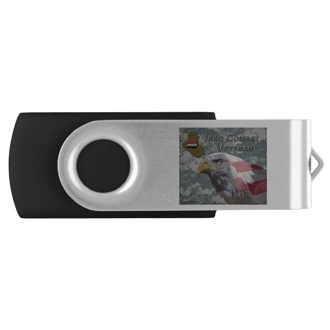 I Served - Irag Combat Veteran Flash Drive (Front)