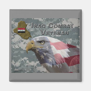 I Served - Irag Combat Veteran Magnet