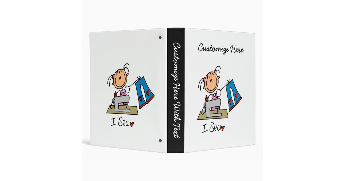 I Sew Binder Zazzle