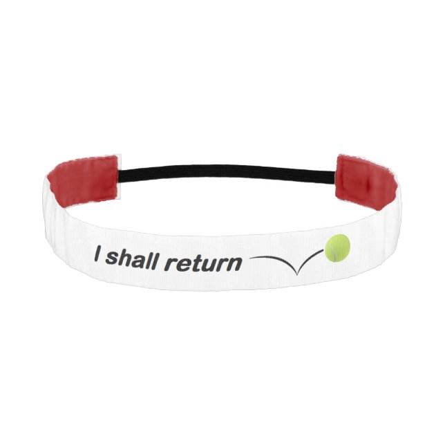 I Shall Return Headband (Front)