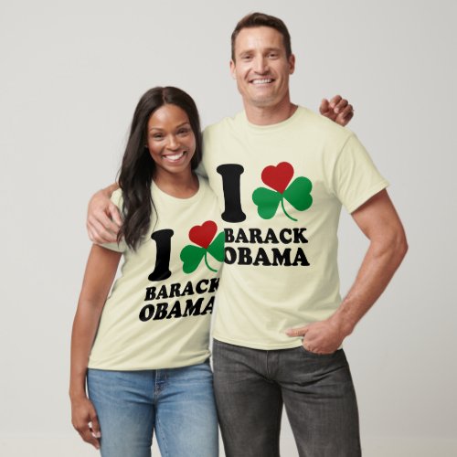 I Shamrock Barack Obama T_Shirt