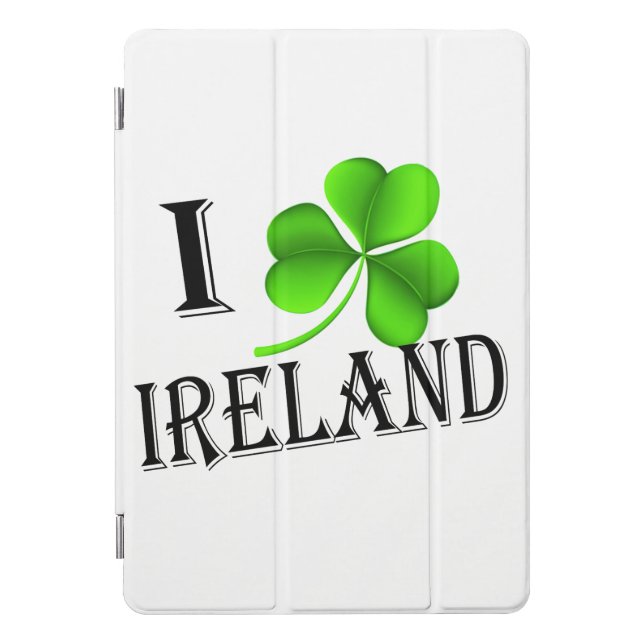 I Shamrock Ireland bk ipacnt iPad Pro Cover (Front)