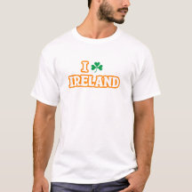 "I [SHAMROCK] IRELAND" Tee