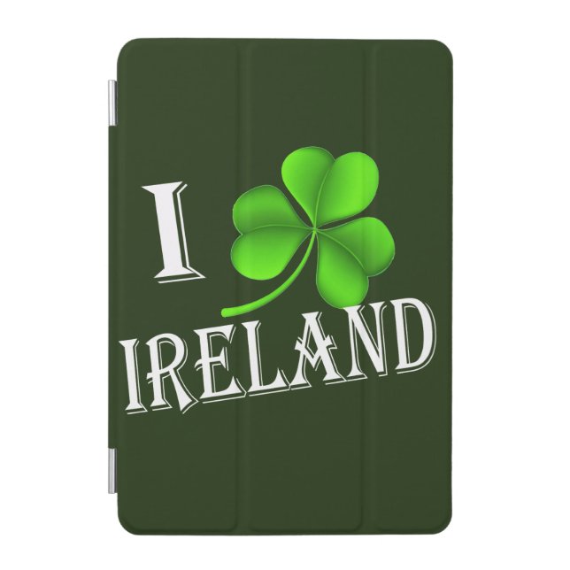 I Shamrock Ireland wt ipacnt iPad Mini Cover (Front)