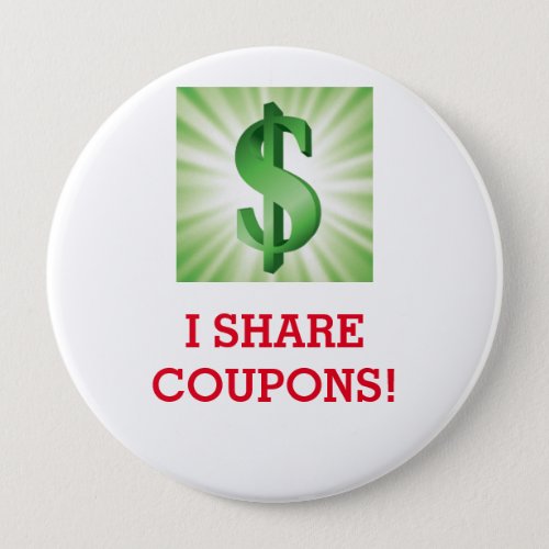 I SHARE COUPONS button