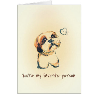 I shih tzu not. cards