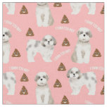 i shih tzu not pink fabric