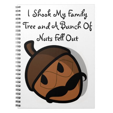 I Shook My Family Tree Notebook