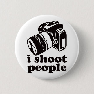 I Shoot People! Button
