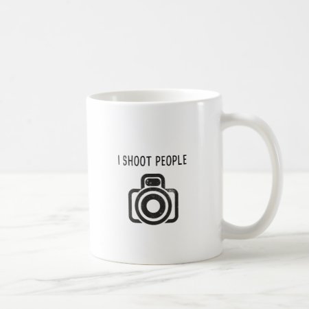 I Shoot People - Camera Coffee Mug