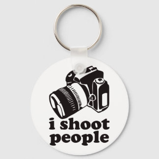I Shoot People! Keychain