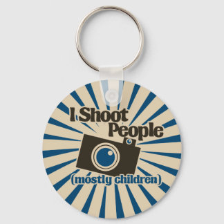 I Shoot People Keychain