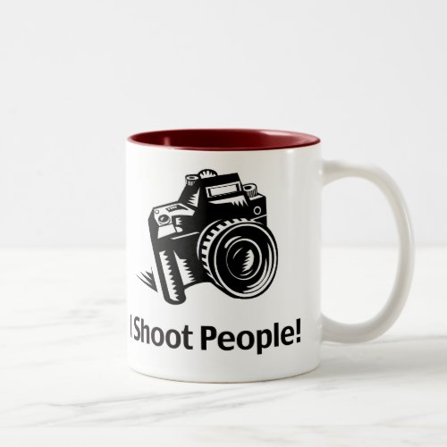I Shoot People Photographer Mug