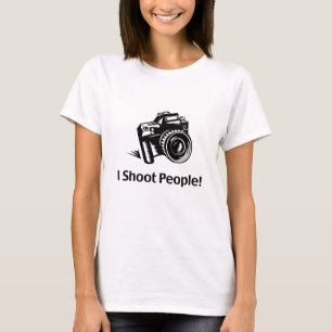 I Shoot People Photographer T-shirt