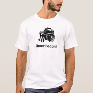 I Shoot People Photographer T-shirt