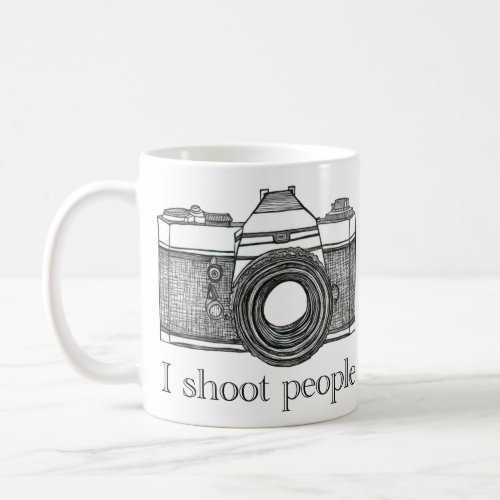I Shoot Photography People Mug
